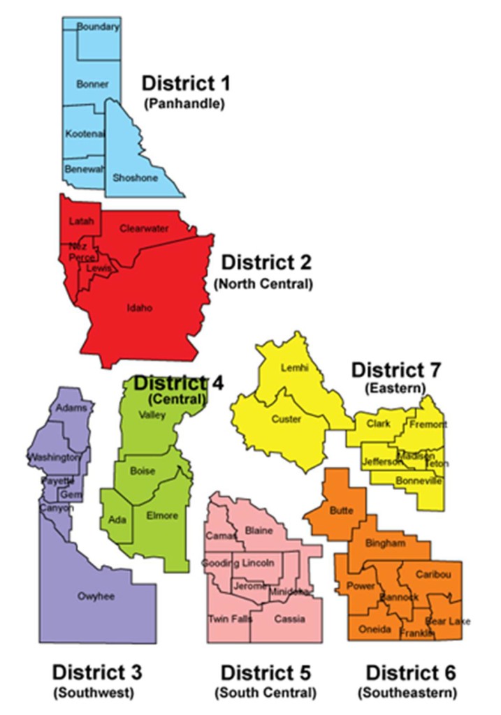 Health District Map